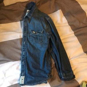 Boys Abercrombie Denim shirt sz 5/6